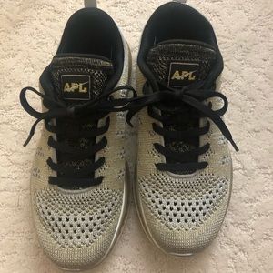 APL TechLoom Pro 6.5 Metallic Gold Silver Shoe